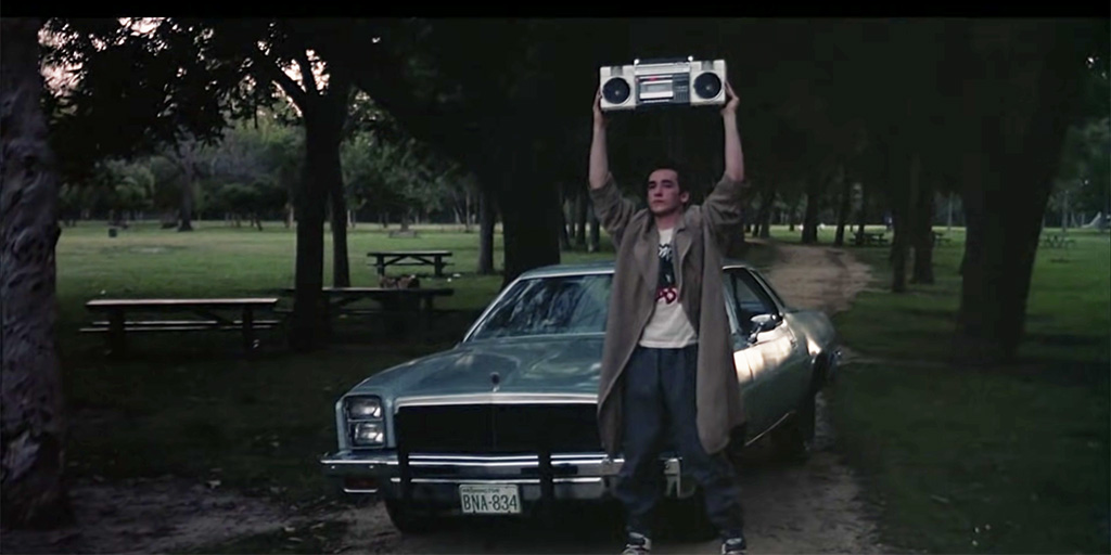 SAY ANYTHING, John Cusack, 1989. 20th Century Fox