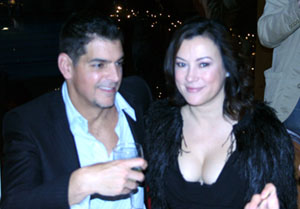 Don Mancini and Jennifer Tilly