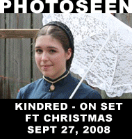 Kindred - on set - Fort Christmas - September 27, 2008
